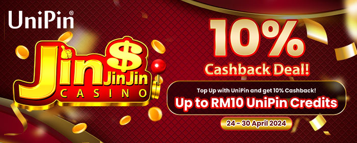Experience The Coin-tastic Moment With JinJinJin 10% Cashback (MY)